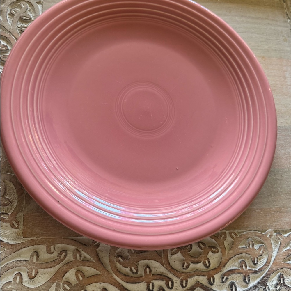 Chic Pink Dinner Plate (PLATTER)FIESTAWARE(RETIRED COLOR)